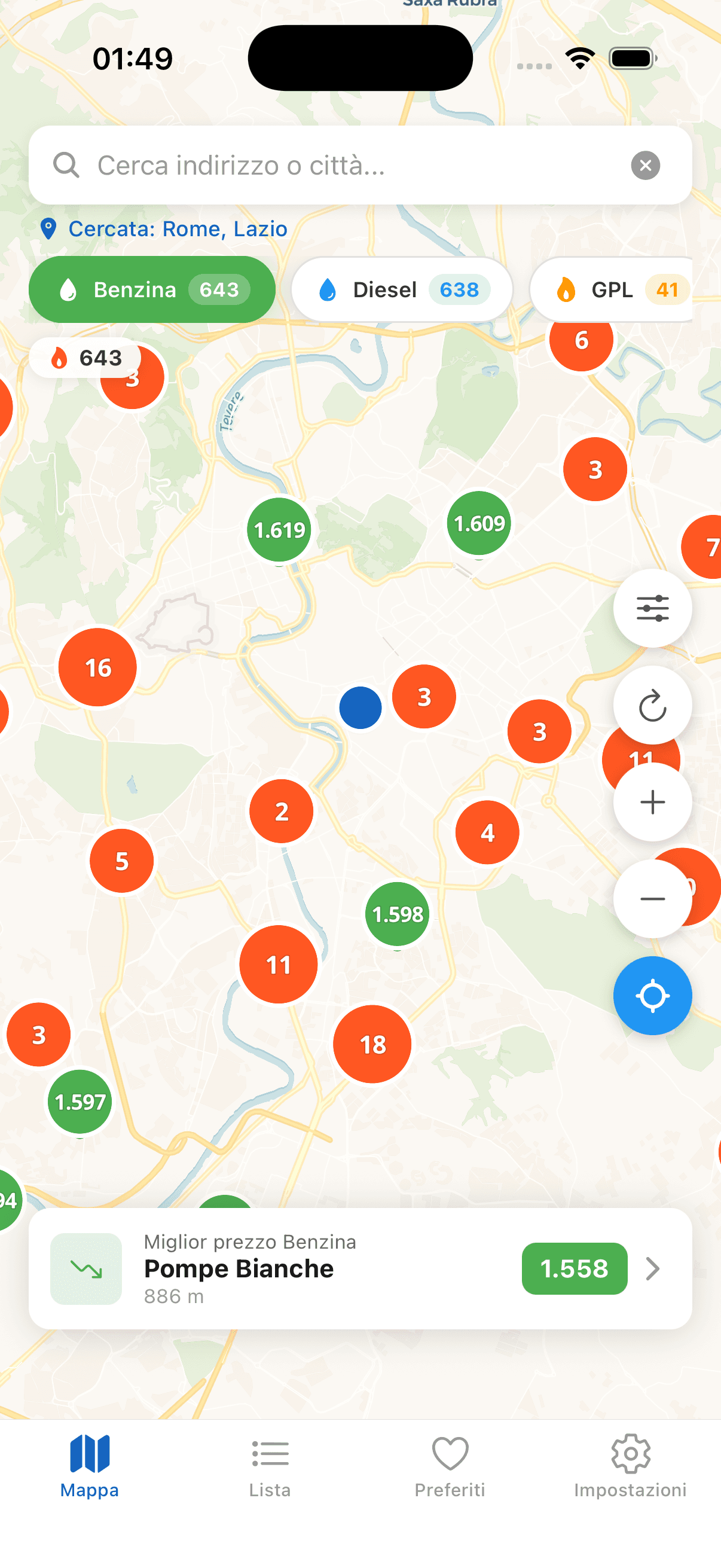 PitMove App Interface